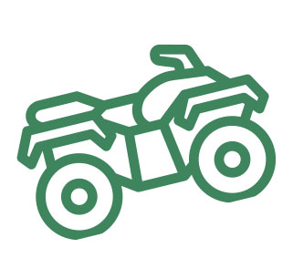 ATV riding feature icon